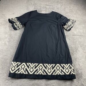 Banana Republic Poplin Mini Dress Womens Petite‎ Small Black